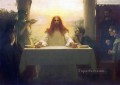 Christus und die Jünger in Emmaus figur Pascal Dagnan Bouveret